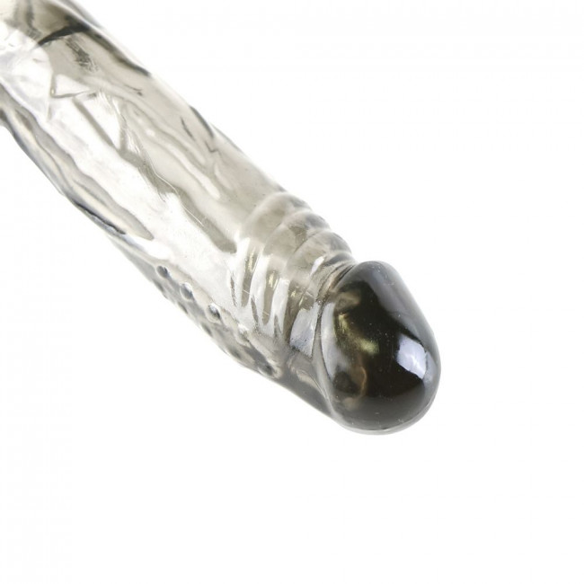Дымчатая закрытая насадка-реалистик, Sextoy 2011 Дымчатая закрытая насадка-реалистик, Sextoy 2011
