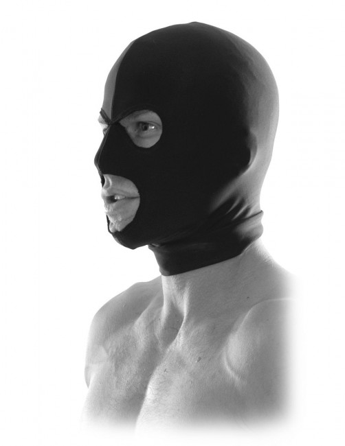 Черная маска на голову Spandex Hood, Pipedream Черная маска на голову Spandex Hood, Pipedream