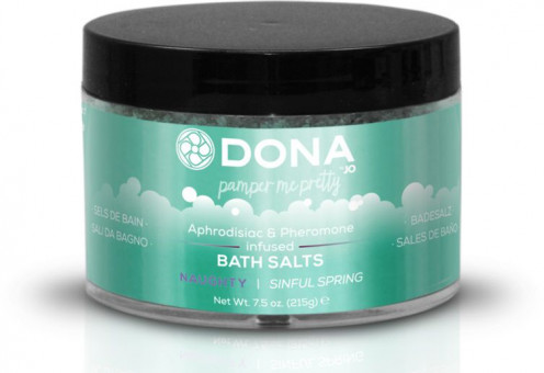 Соль для ванны DONA Naughty Sinful Spring - 215 гр., System JO