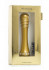 Вибратор с ребристой головкой The Emerald Gold - 16,3 см., Shots Media BV