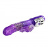 Фиолетовый вибратор Super Sex Rabbit - 21,5 см., Baile