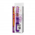 Фиолетовый вибратор Super Sex Rabbit - 21,5 см., Baile
