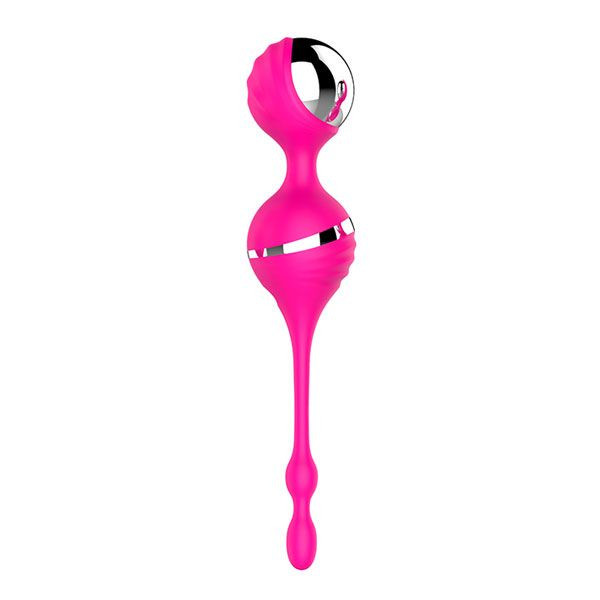 Розовый вагинальные шарики с вибрацией NAGHI NO.17 RECHARGEABLE DUO BALLS, Tonga Розовый вагинальные шарики с вибрацией NAGHI NO.17 RECHARGEABLE DUO BALLS, Tonga