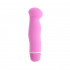 Розовый мини-вибратор Microscopic Mini Updo - 12,5 см., Vibe Therapy