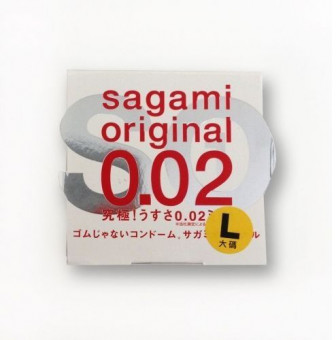 Презерватив Sagami Original 0.02 L-size увеличенного размера - 1 шт., Sagami