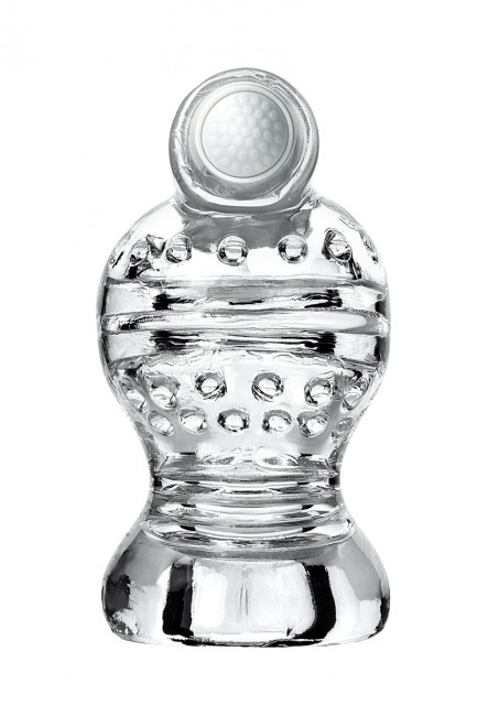 Прозрачный мастурбатор Lingam Shakti, ToyFa