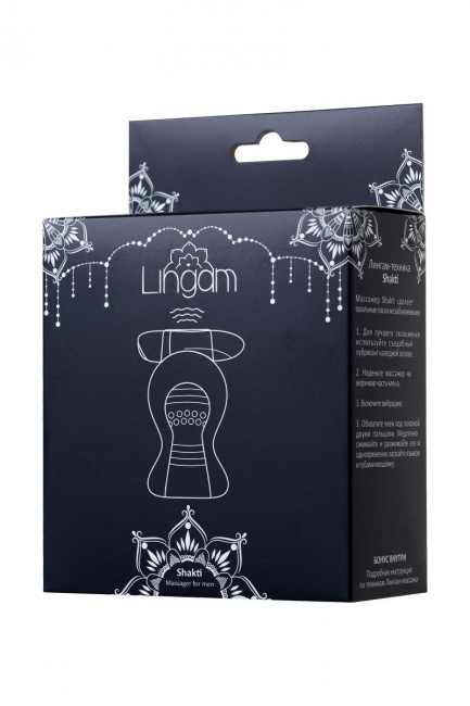 Прозрачный мастурбатор Lingam Shakti, ToyFa