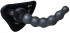 Чёрная насадка BALLS 3 - 22 см., LOVETOY (А-Полимер)