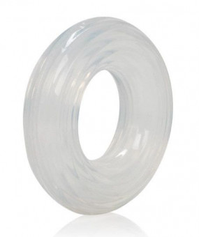 Прозрачное эрекционное кольцо Premium Silicone Ring Large, California Exotic Novelties