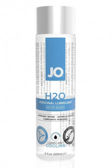 Охлаждающий лубрикант на водной основе JO Personal Lubricant H2O COOLING - 120 мл., System JO