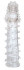 Закрытая прозрачная рельефная насадка с шипиками Crystal sleeve - 13,5 см., Bior toys