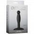 Черная анальная пробка Platinum Premium Silicone - The Minis - Smooth Medium - Black M, Doc Johnson