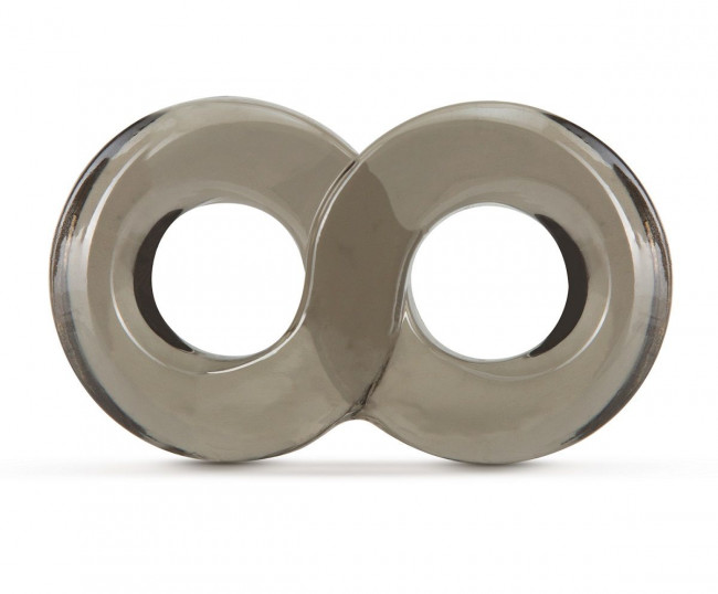 Дымчатое кольцо-восьмерка Cock Ring and Ball Strap Дымчатое кольцо-восьмерка Cock Ring and Ball Strap
