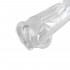 Прозрачная закрытая насадка-реалистик, Sextoy 2011