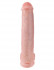 Телесный фаллоимитатор-гигант 15" Cock with Balls - 40,6 см., Pipedream