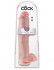 Телесный фаллоимитатор-гигант 15" Cock with Balls - 40,6 см., Pipedream