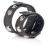 Черная кожаная утяжка на пенис и мошонку COLT Leather Strap Domed With Ball Strap Черная кожаная утяжка на пенис и мошонку COLT Leather Strap Domed With Ball Strap