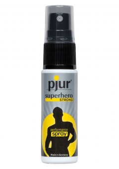 Спрей-пролонгатор длительного действия pjur SUPERHERO Strong Spray - 20 мл., Pjur