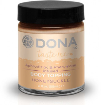 Топпинг для тела DONA Honeysuckle с ароматом жимолости - 59 мл., System JO