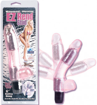 Изгибающийся вибратор розового цвета, California Exotic Novelties