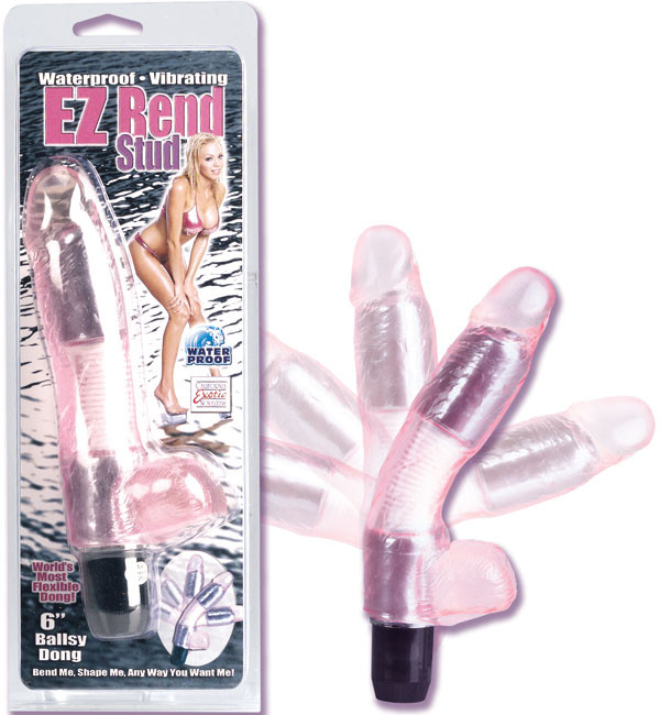 Изгибающийся вибратор розового цвета, California Exotic Novelties