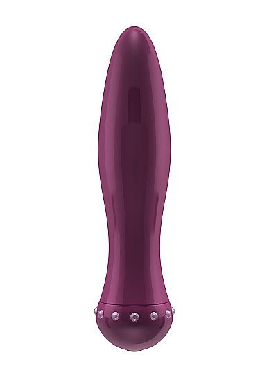 Вибратор-торпеда с кристалликами The Gem Purple - 16,6 см., Shots Media BV Вибратор-торпеда с кристалликами The Gem Purple - 16,6 см., Shots Media BV