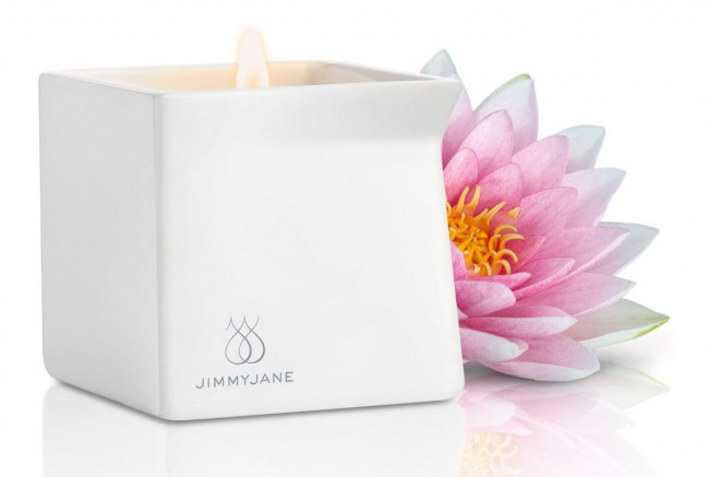 Массажная свеча JimmyJane Afterglow Massage Candle с ароматом лотоса, JimmyJane