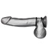 Набор из двух черных силиконовых колец разного диаметра SILICONE COCK RING SET, BlueLine