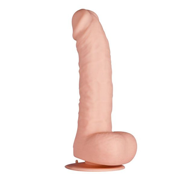 Телесный фаллоимитатор PURRFECT SILICONE DELUXE DONG 8.5INCH - 21 см., Dream Toys Телесный фаллоимитатор PURRFECT SILICONE DELUXE DONG 8.5INCH - 21 см., Dream Toys