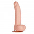 Телесный фаллоимитатор PURRFECT SILICONE DELUXE DONG 8.5INCH - 21 см., Dream Toys Телесный фаллоимитатор PURRFECT SILICONE DELUXE DONG 8.5INCH - 21 см., Dream Toys