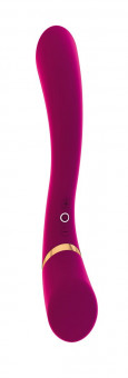 Розовый вибратор Cleo - 27 см., Shots Media BV