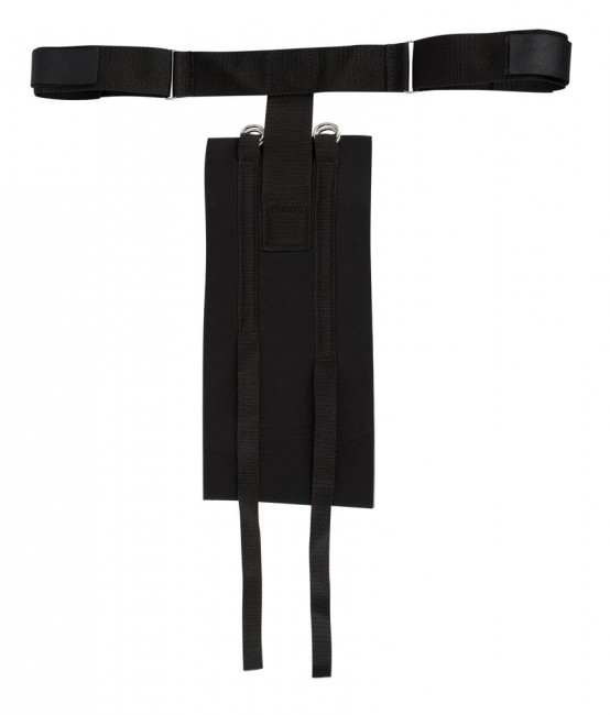 Черная сбруя на предплечья с фиксацией рук Torso Restraints, Orion