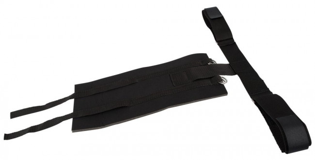 Черная сбруя на предплечья с фиксацией рук Torso Restraints, Orion