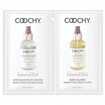 Набор - масло с феромонами и лосьон после бритья COOCHY BOTANTICAL BLAST - 6 мл. и 2,7 гр., Coochy Набор - масло с феромонами и лосьон после бритья COOCHY BOTANTICAL BLAST - 6 мл. и 2,7 гр., Coochy
