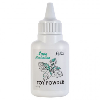 Пудра для игрушек Love Protection с ароматом мяты - 15 гр., Lola toys