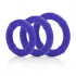 Набор фиолетовых эрекционных колец Posh Silicone Love Rings, California Exotic Novelties