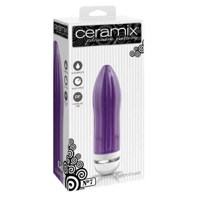 Керамический вибратор CERAMIX №7 - 15,2 см., Pipedream Керамический вибратор CERAMIX №7 - 15,2 см., Pipedream