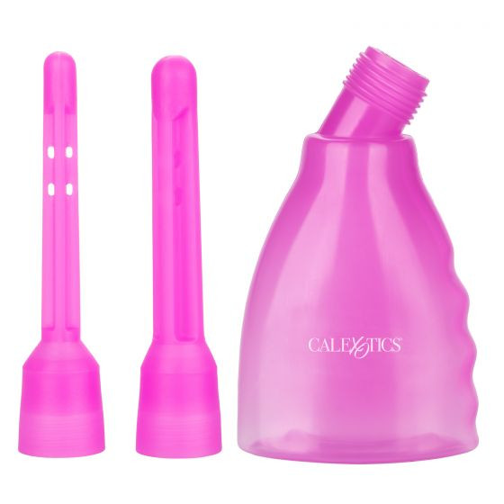 Лиловый набор для спринцевания Ultimate Douche с 2 насадками Лиловый набор для спринцевания Ultimate Douche с 2 насадками