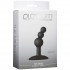 Черный анальный стимулятор Platinum Premium Silicone - The Minis Bubble Small - Black S, Doc Johnson