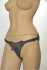 Чёрные трусики с плугом Kanikule Strap-on Harness Anatomic Thong, Kanikule