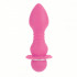 Розовый анальный стимулятор с вибрацией Booty Call Booty Player - 14 см., California Exotic Novelties