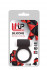 Чёрное эрекционное виброкольцо LIT-UP SILICONE STIMU RING 3 BLACK, Dream Toys