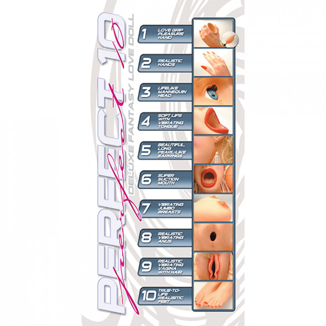 Надувная секс-кукла Perfect 10 Deluxe Fantasy Love Doll, Topco Sales Надувная секс-кукла Perfect 10 Deluxe Fantasy Love Doll, Topco Sales