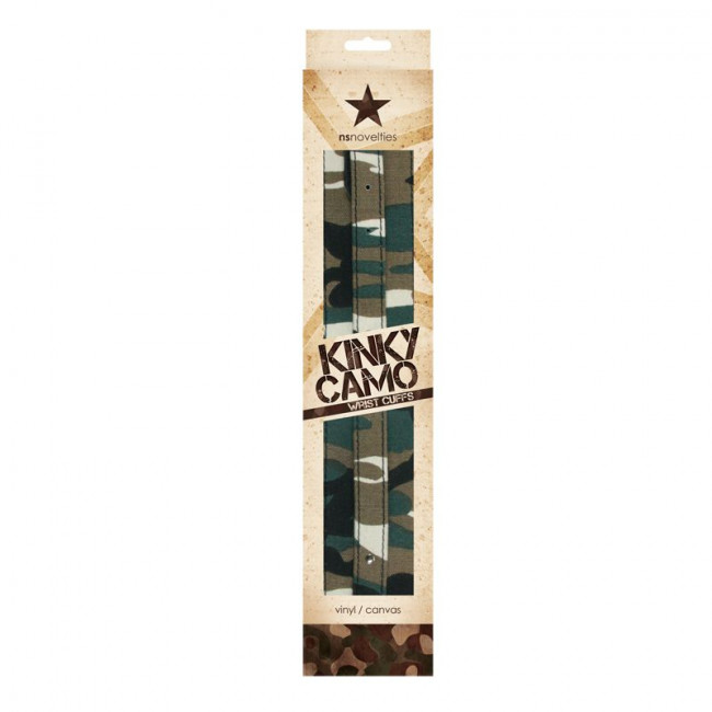 Камуфлированные манжеты на руки Kinky Camo , NS Novelties