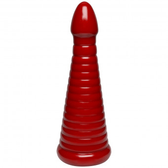 Красный анальный стимулятор American Bombshell Rockeye Cherry Bomb - 27,9 см., Doc Johnson