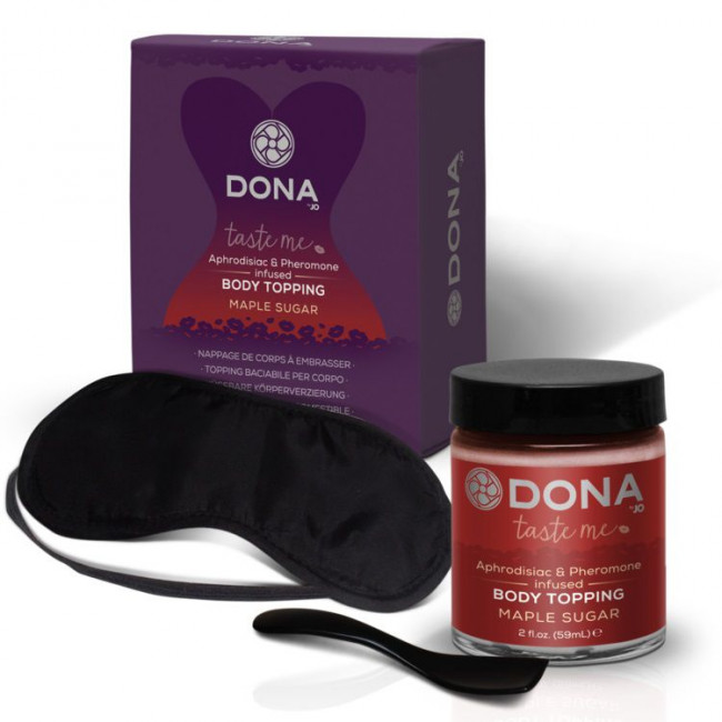 Топпинг для тела DONA Maple Sugar с ароматом кленового сиропа - 59 мл., System JO Топпинг для тела DONA Maple Sugar с ароматом кленового сиропа - 59 мл., System JO