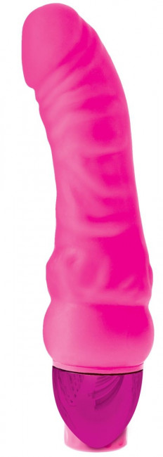 Розовый вибромассажер Mr. Right Vibrator - 18,4 см. Розовый вибромассажер Mr. Right Vibrator - 18,4 см.