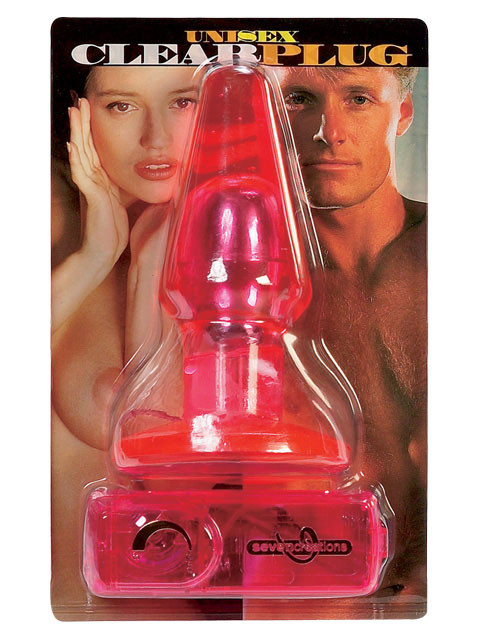 Анальная пробка Unisex Clear Plug - 14 см., Seven Creations Анальная пробка Unisex Clear Plug - 14 см., Seven Creations