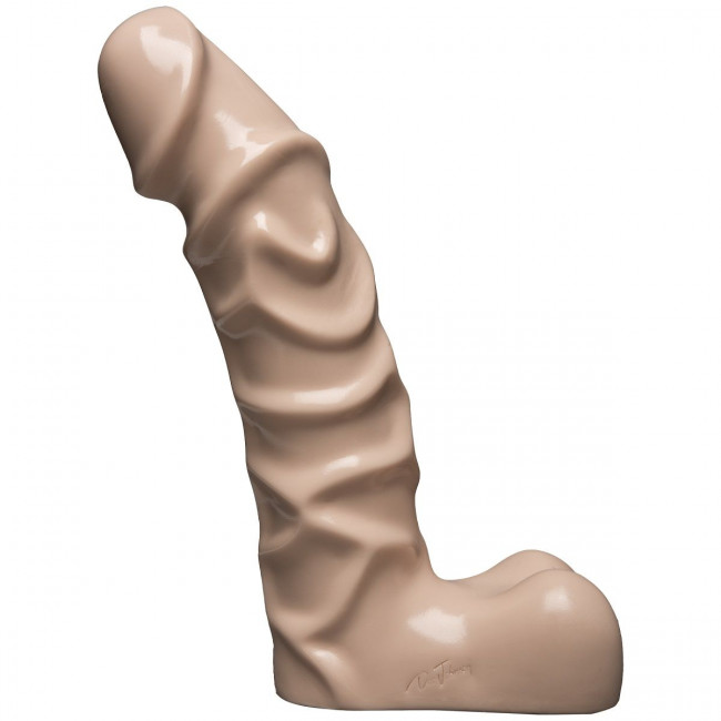 Реалистик с венками Raging Hard-Ons 9" Ballsy - 21,5 см., Doc Johnson
