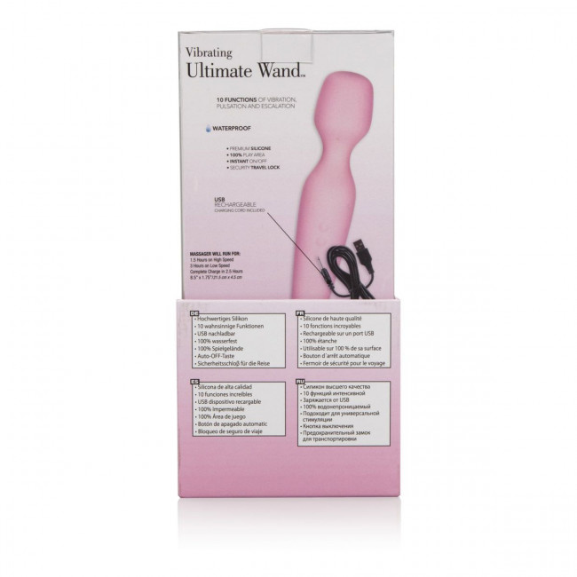 Вибромассажер Vibrating Ultimate Wand - 21,5 см., California Exotic Novelties